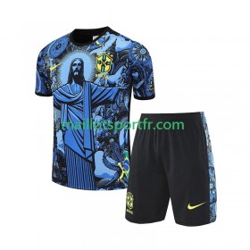 Maillot de Foot Brésil JESUS Enfant Domicile Bleu 2024/25